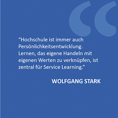 Web Stark blau Zitat